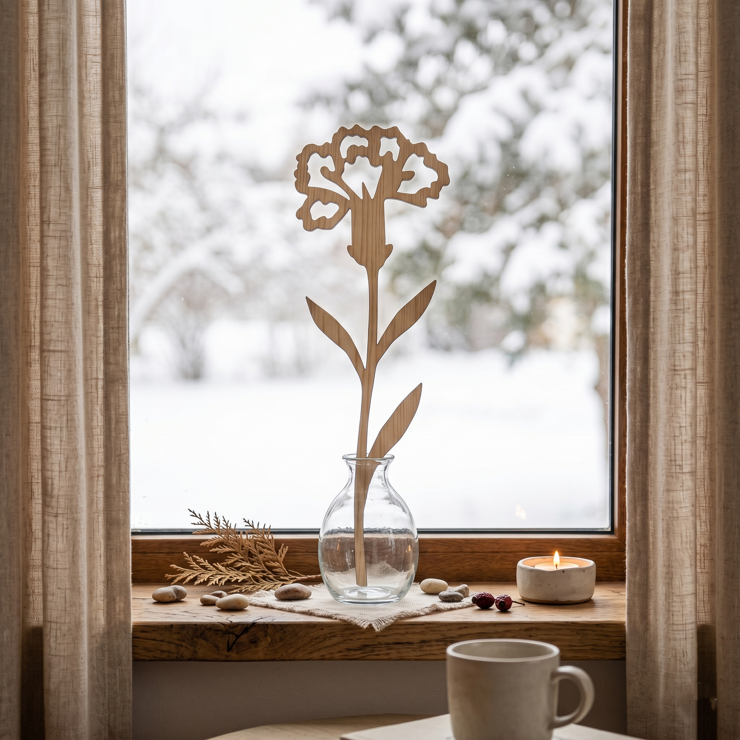 Geboortebloemen januari, anjer